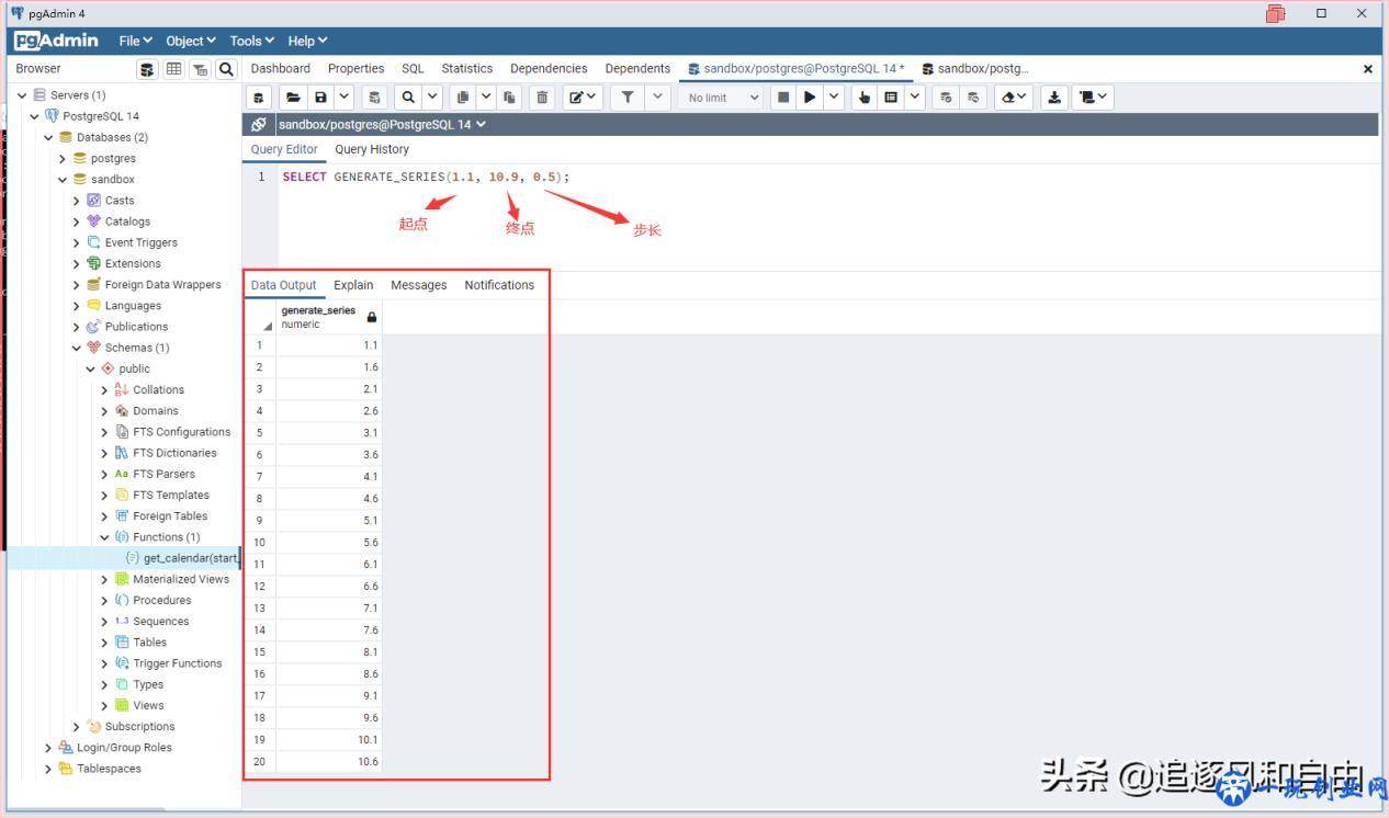 用PostgreSQL生成日历表（Calendar Table）