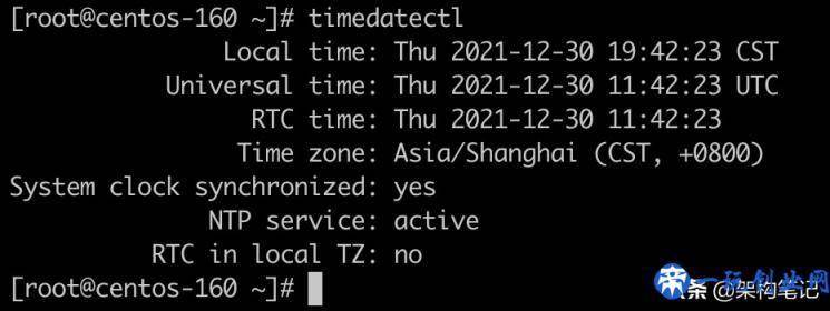 体验CentOS 8 中的时间同步服务Chrony