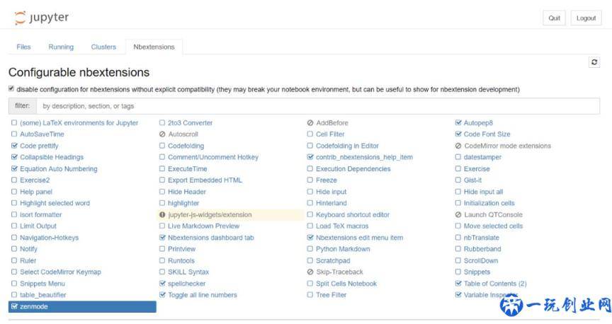 Jupyter Notebook 五大效率插件