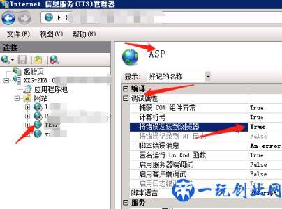 IIS建站调试过程中提示500错误，查看错误提示方法