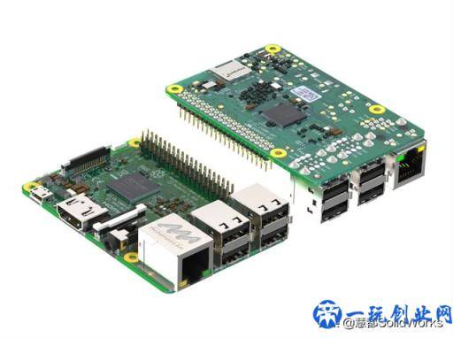 分享一款中国非常火的卡片式电脑模型—Raspberry Pi 3 Model B