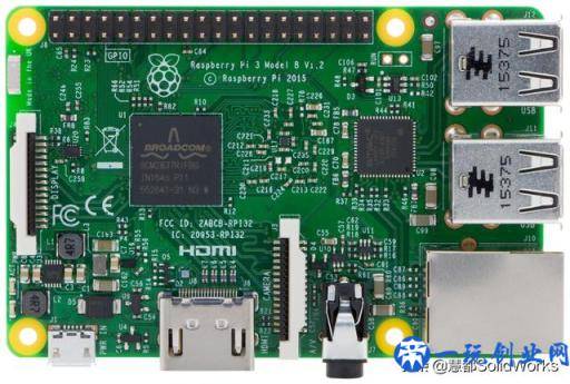 分享一款中国非常火的卡片式电脑模型—Raspberry Pi 3 Model B