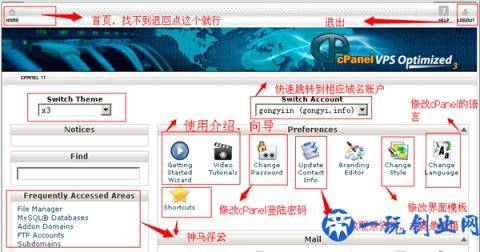 图解:Linux虚拟主机操作面板cPanel完整教程