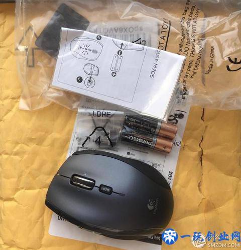 中亚海外购入Logitech 罗技 M705 无线激光鼠标开箱简测