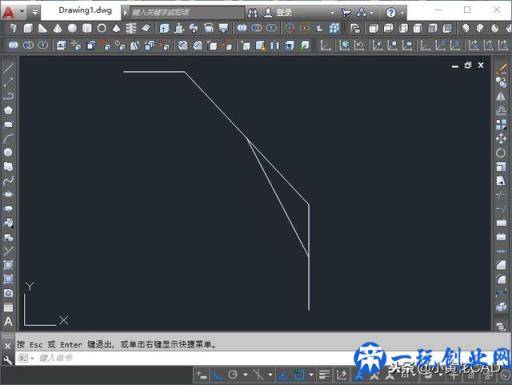 今天的CAD三维实例，很容易，一个旋转命令即可，你能画出来吗？