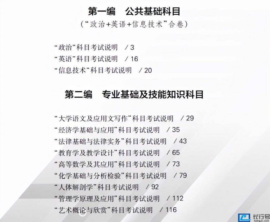 2022年江西专升本需要考些什么科目（江西专升本考试科目）