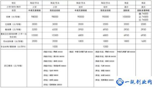 北京私立国际小学排名及收费（北京国际小学有哪些收费如何）