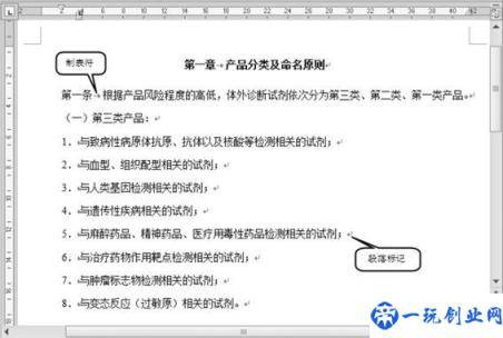 word 2010文档小箭头有什么用？如何显示或取消这个标记