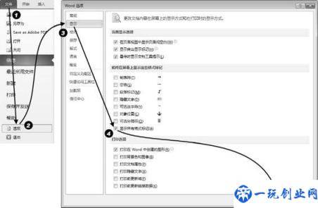 word 2010文档小箭头有什么用？如何显示或取消这个标记