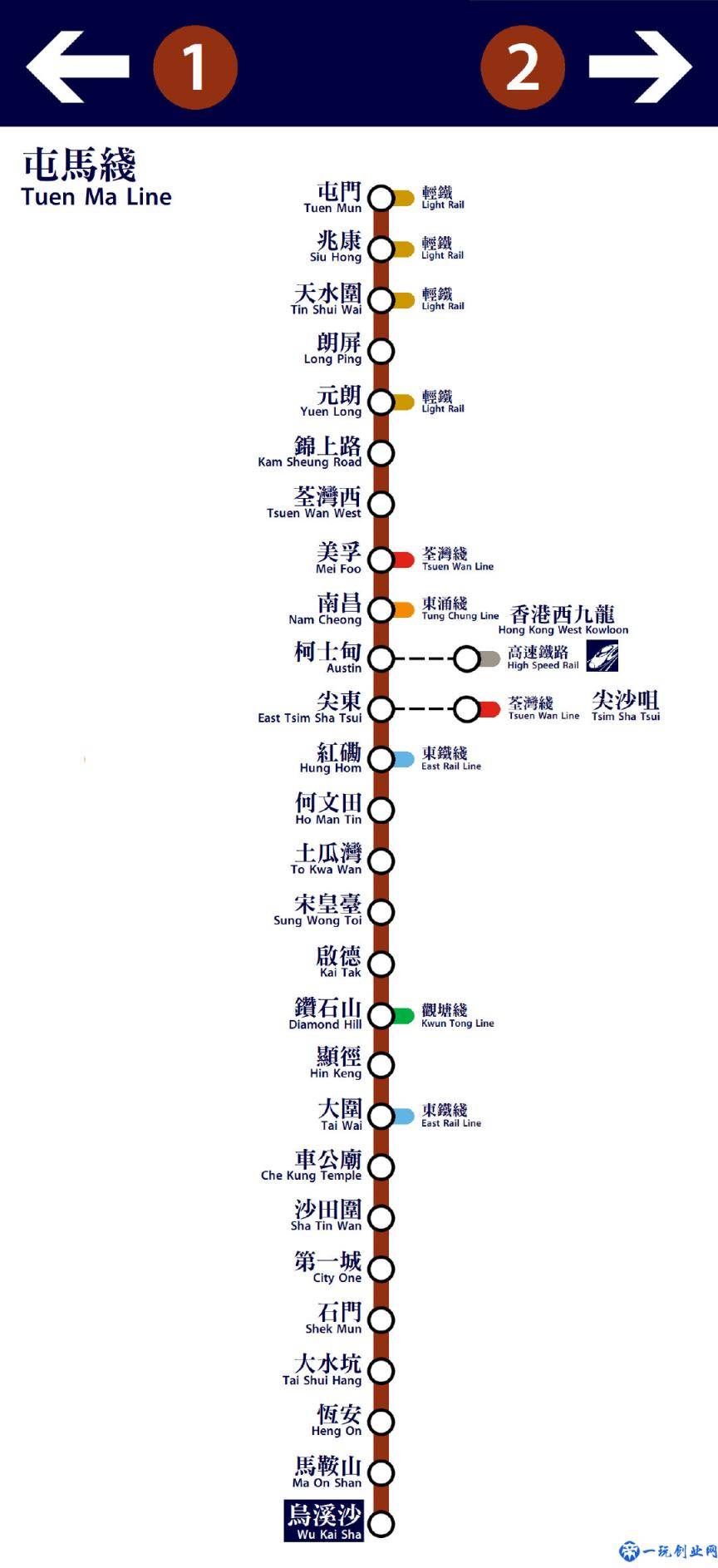 香港地铁屯马线通车：长7公里，中国地铁在2020年通车的第3条线路