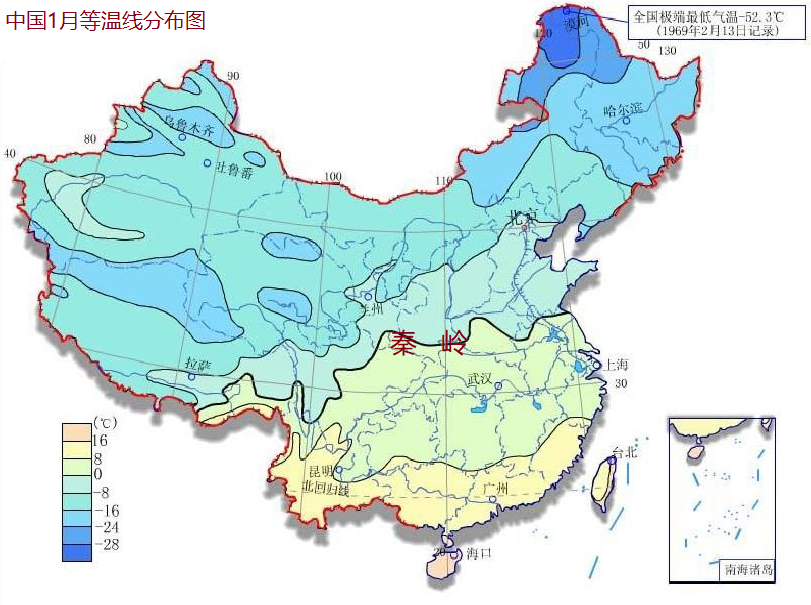 秦岭山脉走向地图全图(秦岭山脉地图高清版电子图)