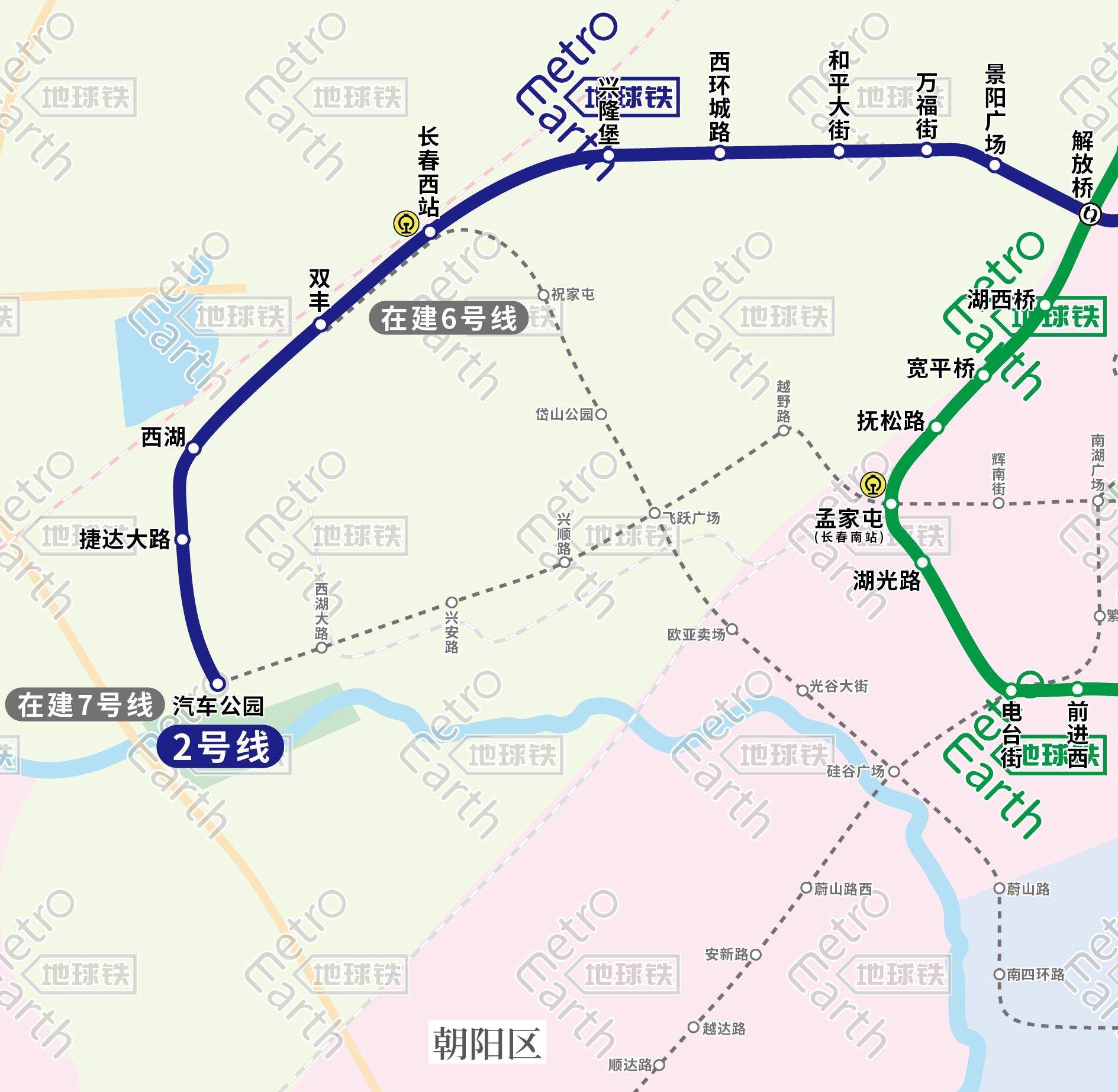 长春轻轨路线图规划(长春轻轨一共几条线路)