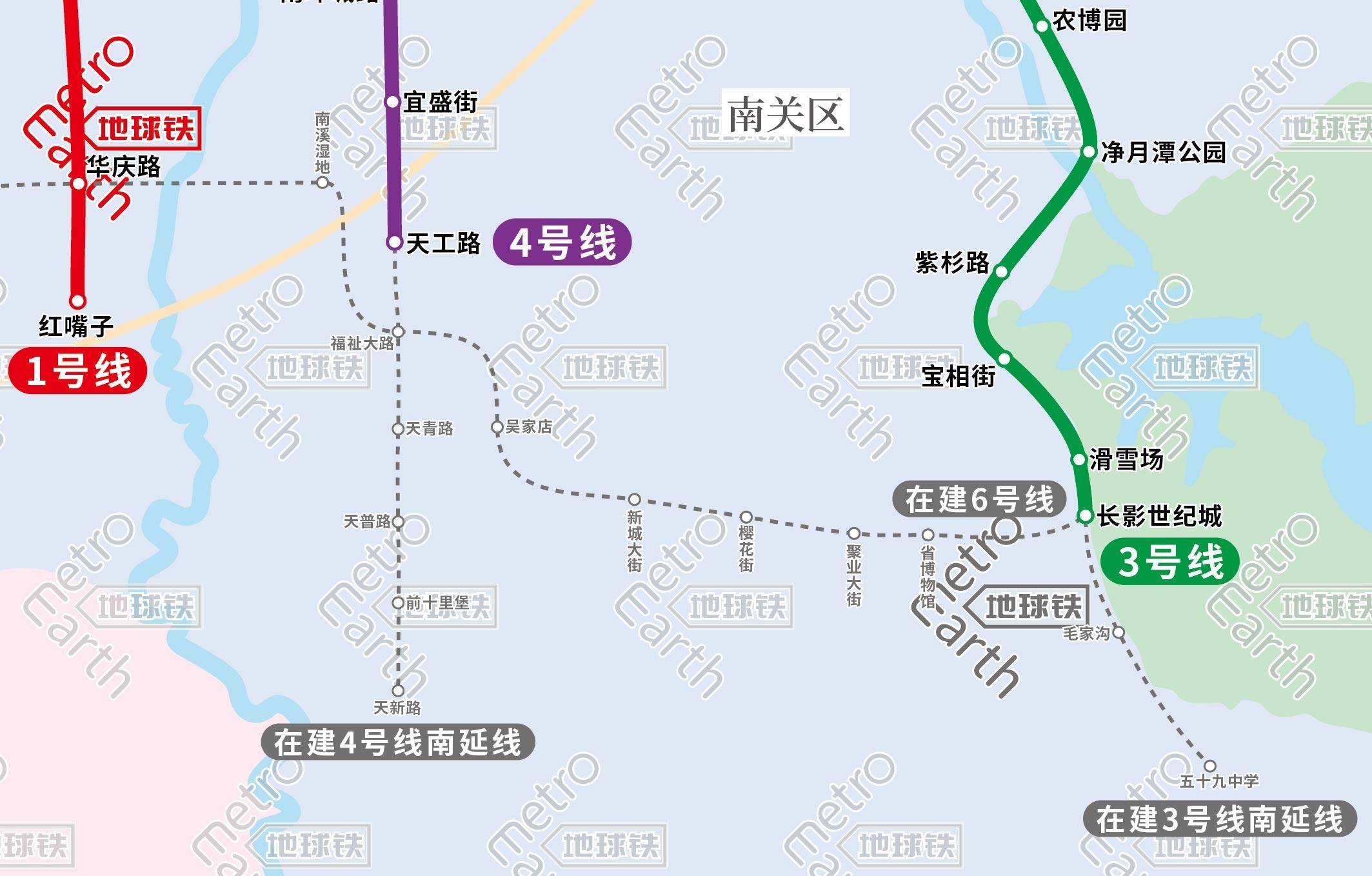 长春轻轨路线图规划(长春轻轨一共几条线路)