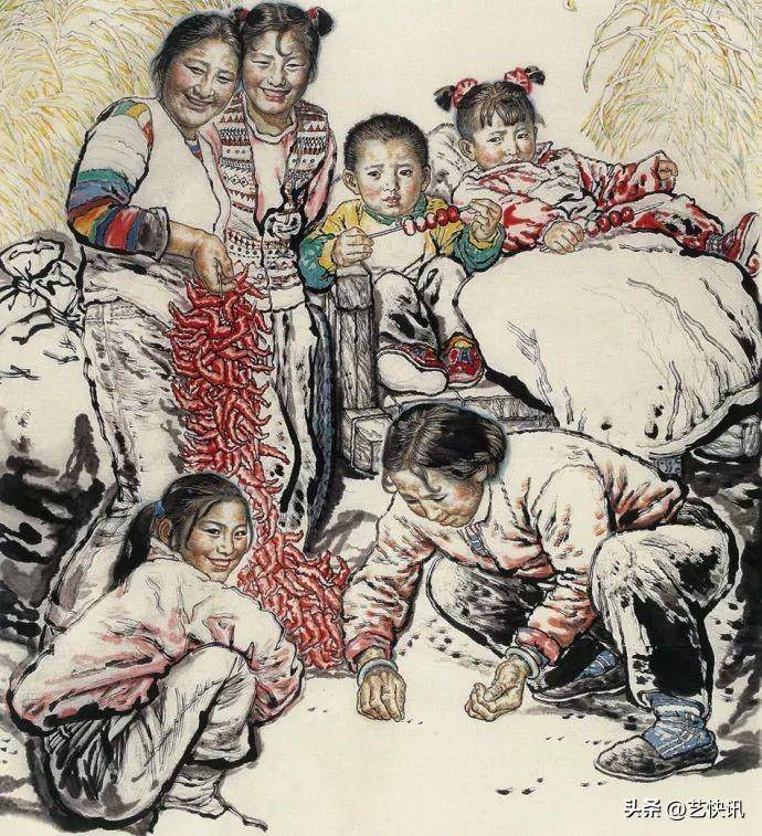 著名画家刘文西(刘文西在中国算几流画家)