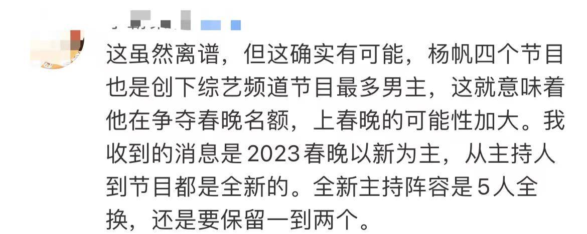 2023年春晚总导演(2023年兔年春晚主持人)