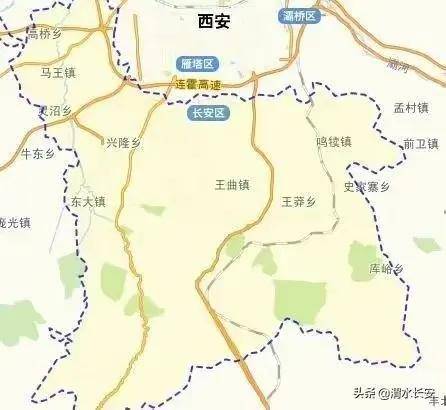 西安区域划分图2023(西安市最新城区划分图)