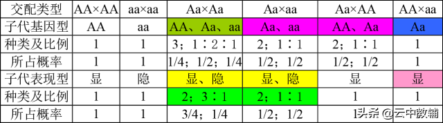 稳定遗传是什么意思(遗传定律知识点最全总结)