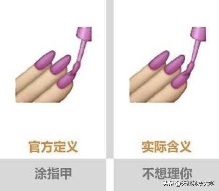 女生发抠鼻表情是什么意思(常用表情的官方定义与实际含义)