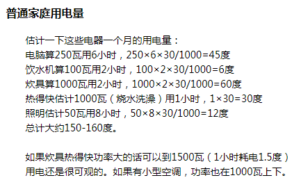 一个月电费多少正常(一个人住电费150正常吗)