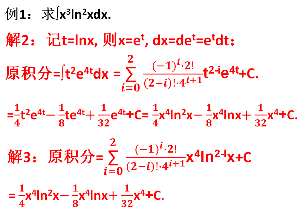 Inx的不定积分是什么(lnx/x的不定积分怎么求)