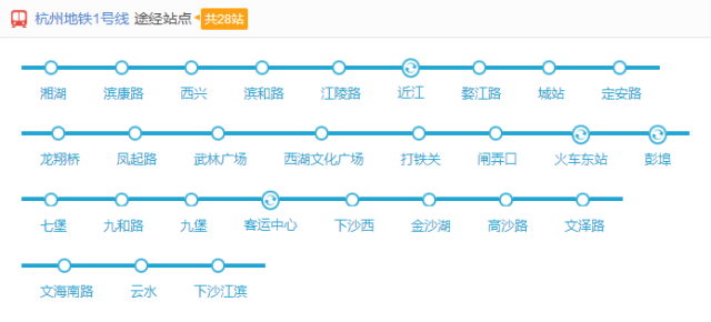 杭州东到杭州站坐几号地铁(杭州地铁路线图介绍)