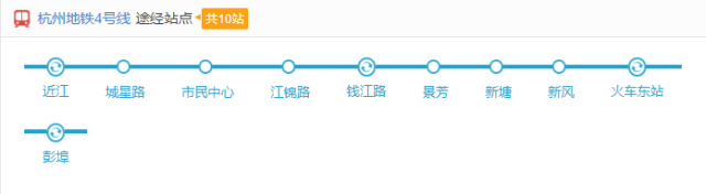 杭州东到杭州站坐几号地铁(杭州地铁路线图介绍)