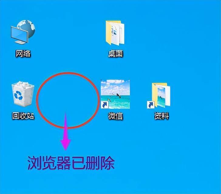 浏览器图标怎么放到桌面上(电脑软件及文件普通图标没有了怎么找回)