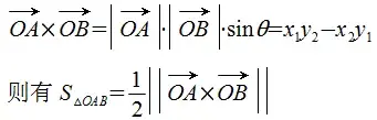 向量叉乘的几何意义(三角形面积公式的向量证明)