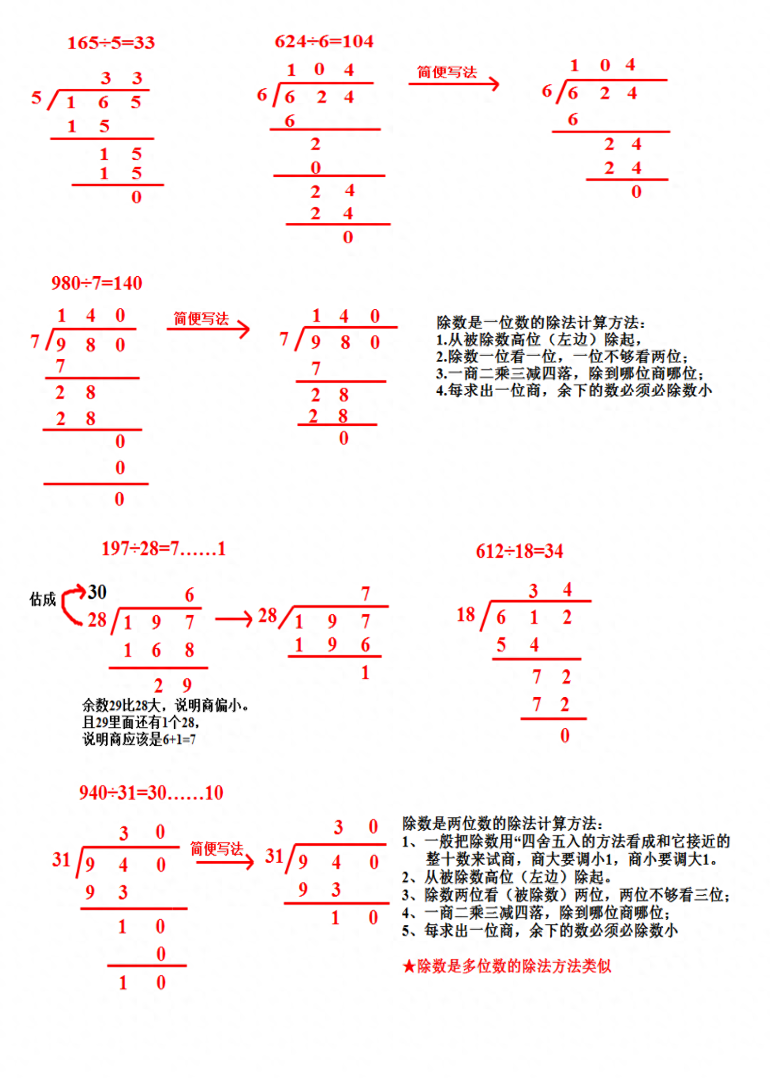 什么是竖式计算(小学数学列竖式计算方法汇总)