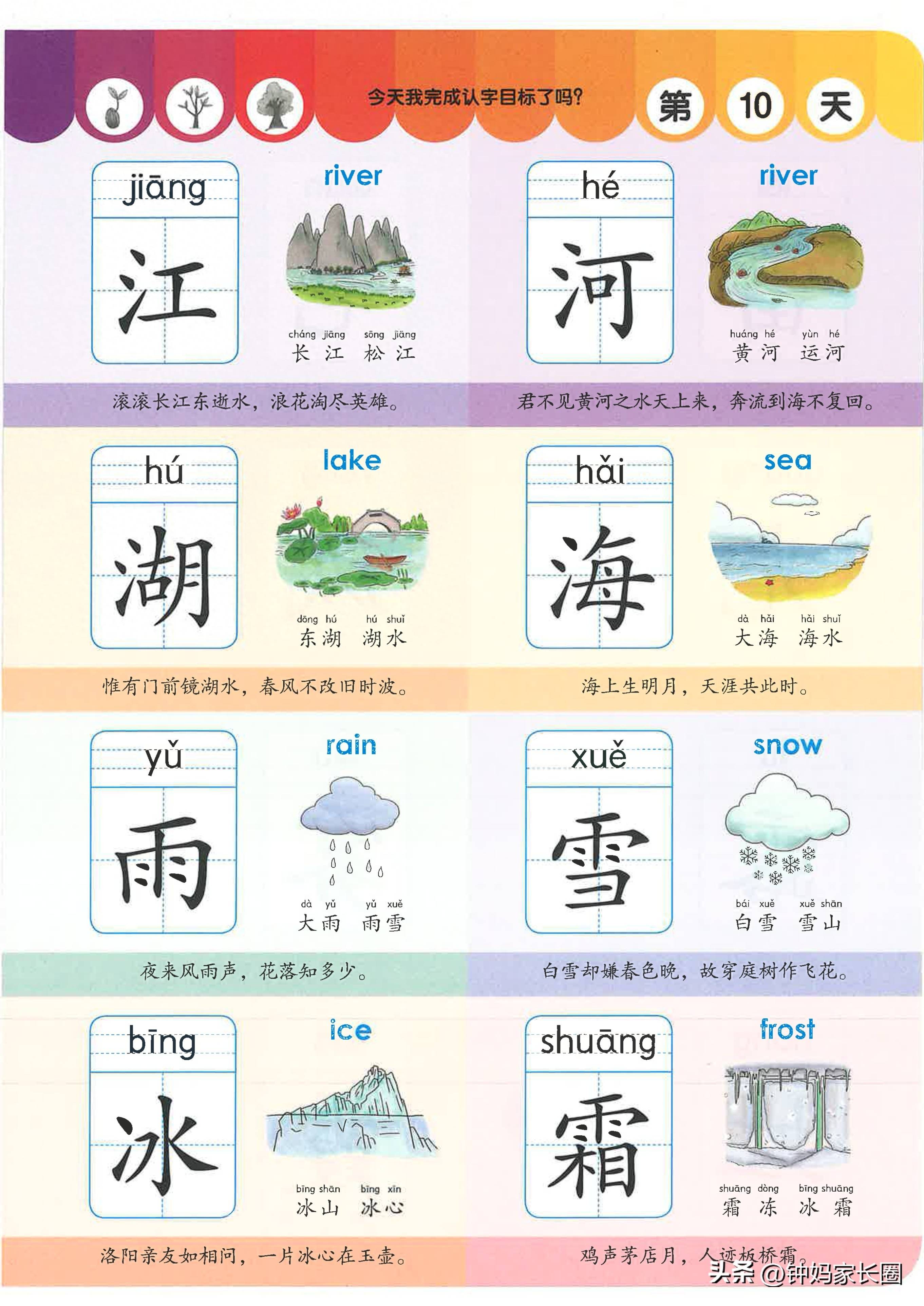 幼儿识字大全1000个常用汉字(幼小识字1000生字组词带拼音)