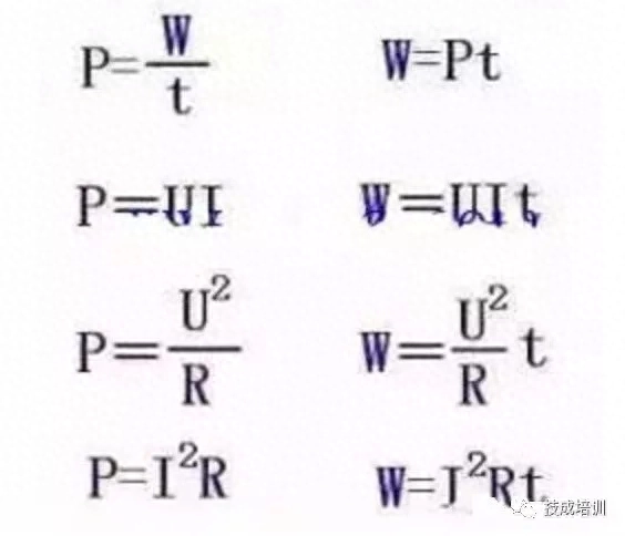 焦耳和瓦的关系是什么(电工常用单位与公式及换算大全)