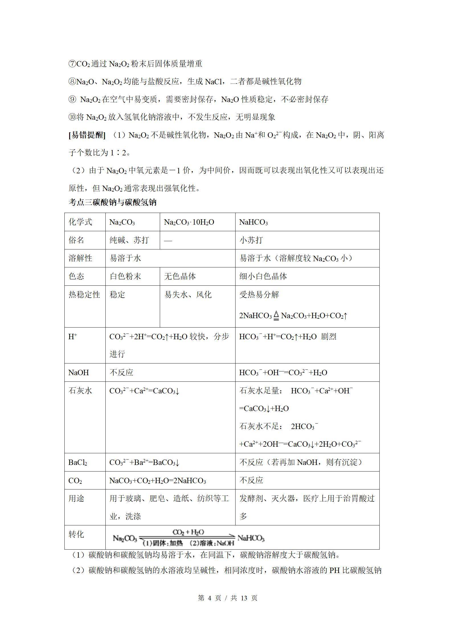 钠的最高价氧化物是什么(钠的化合价有几种)