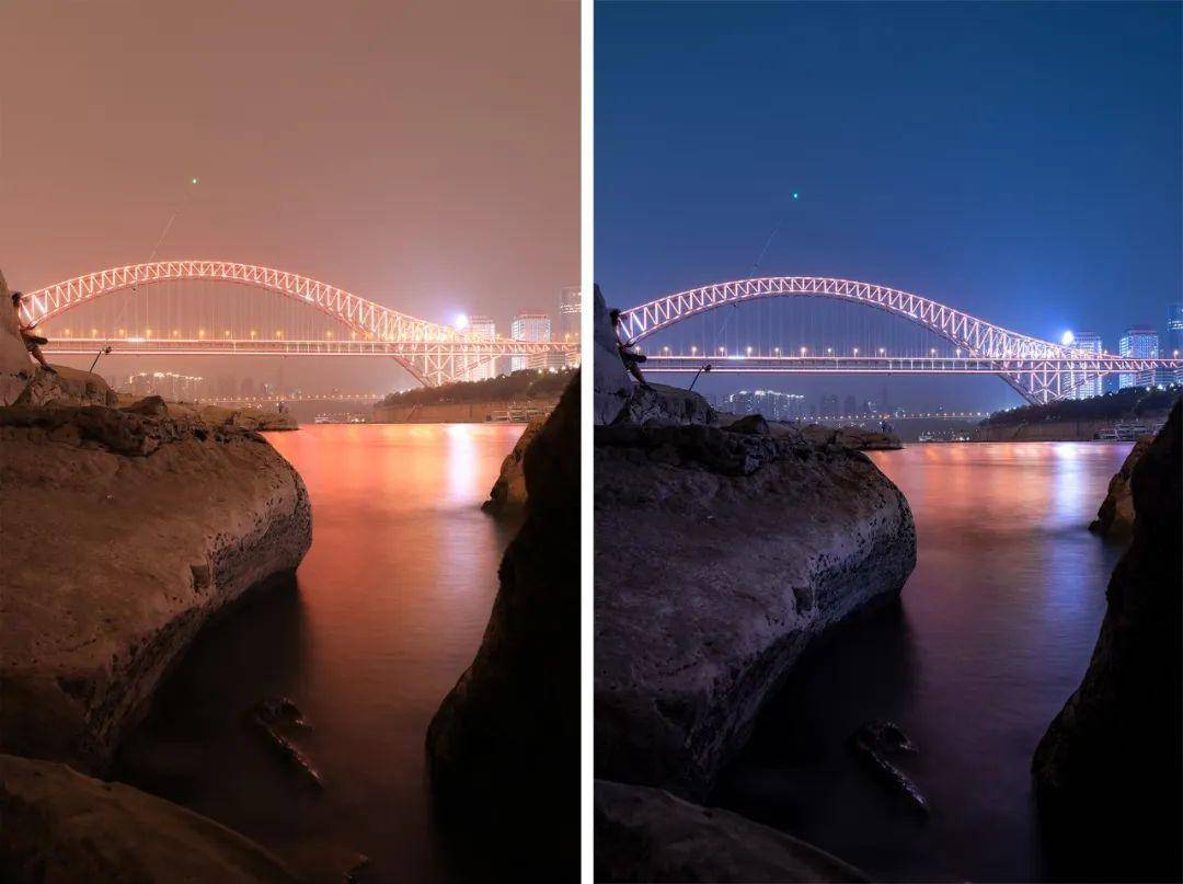 夜景图片调色教程(怎么让夜景更通透)