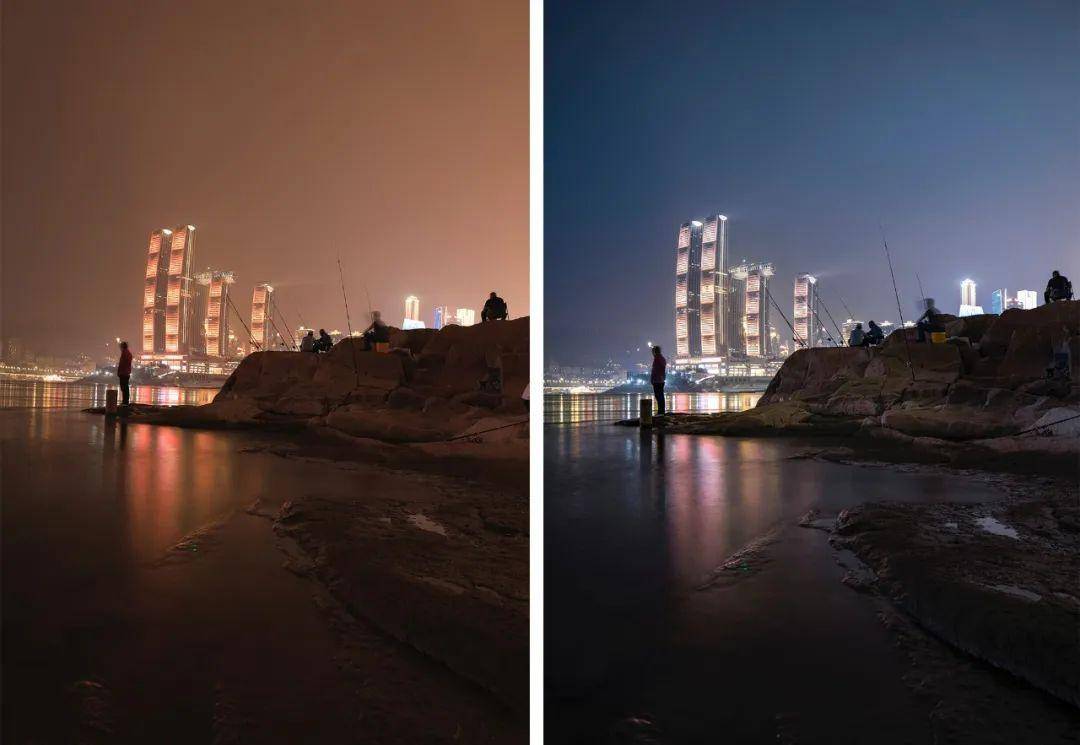 夜景图片调色教程(怎么让夜景更通透)