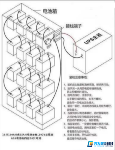 ups电源接线图解大全(关于UPS电池的接线问题)